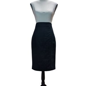Banana Republic Classic Black Pencil Skirt